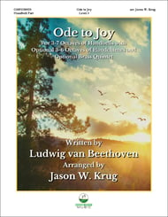 Ode to Joy Handbell sheet music cover Thumbnail